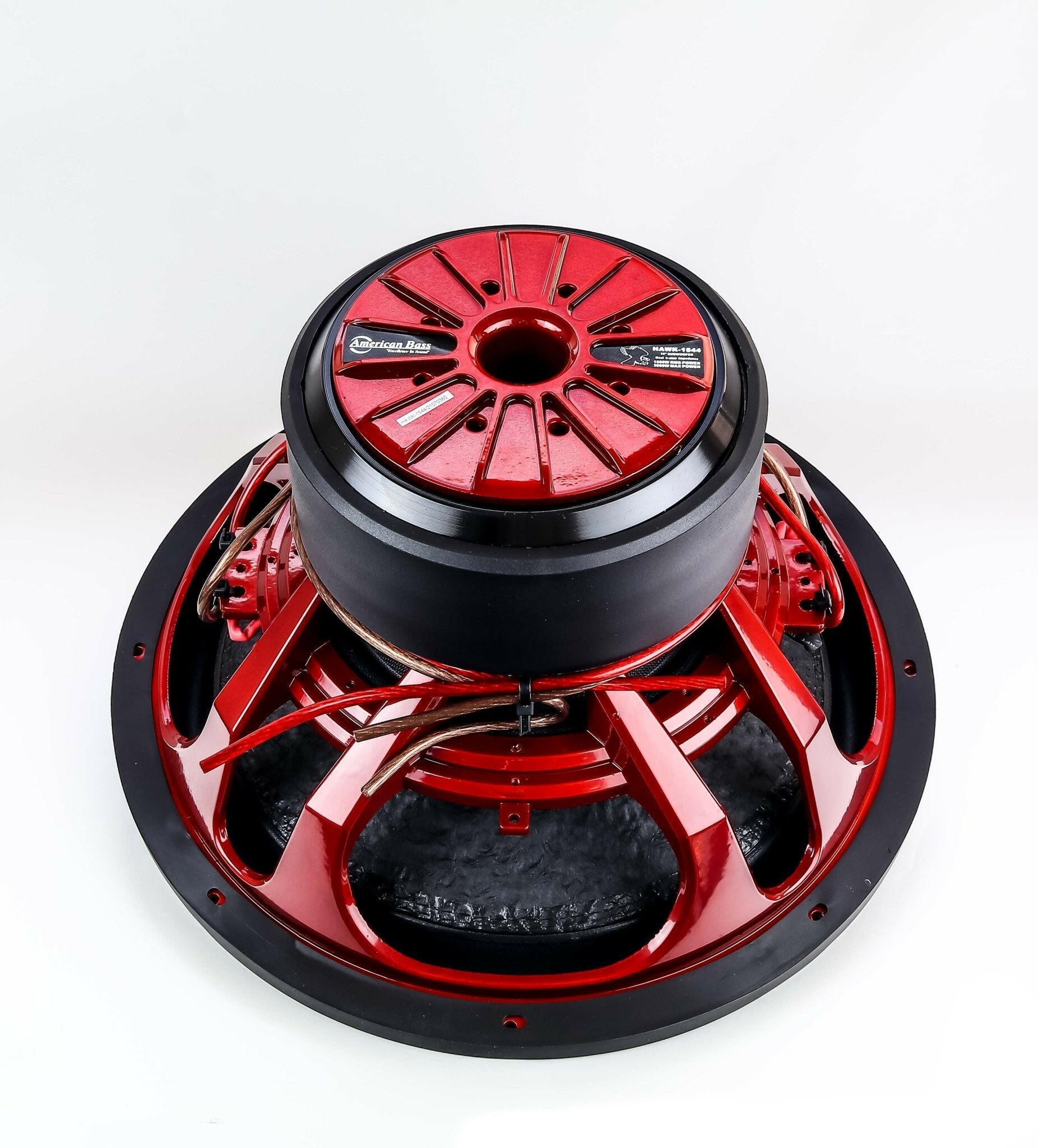 American Bass Power Pack: 2 Hawk 15 Subwoofers + VFL Stealth 5500.1D Amplifier