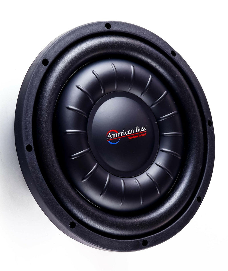 American Bass Power Pack: 2 Hawk Slim 10 Subwoofers + VFL Hybrid 4800.1 Amplifier
