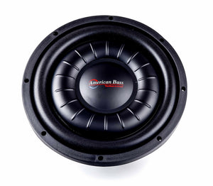 American Bass Power Pack: 2 Hawk Slim 10 Subwoofers + VFL Hybrid 4800.1 Amplifier