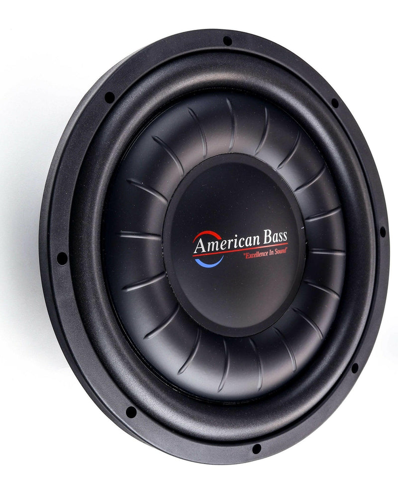American Bass Power Pack: 2 Hawk Slim 12 Subwoofers + VFL Hybrid 4800.1 Amplifier