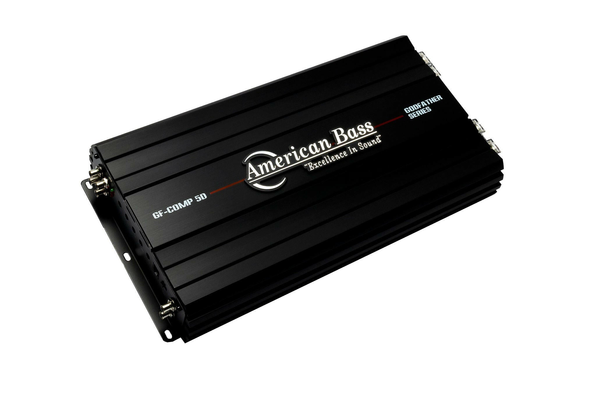 American Bass Power Pack: 2 HD 10 Subwoofers + Godfather Comp 5D Amplifier