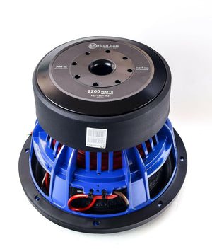 American Bass Power Pack: 2 HD 12 Subwoofers + Godfather Comp 5D Amplifier