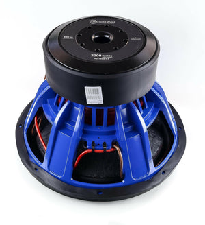 American Bass Power Pack: 2 HD 15 Subwoofers + Godfather Comp 7D Amplifier