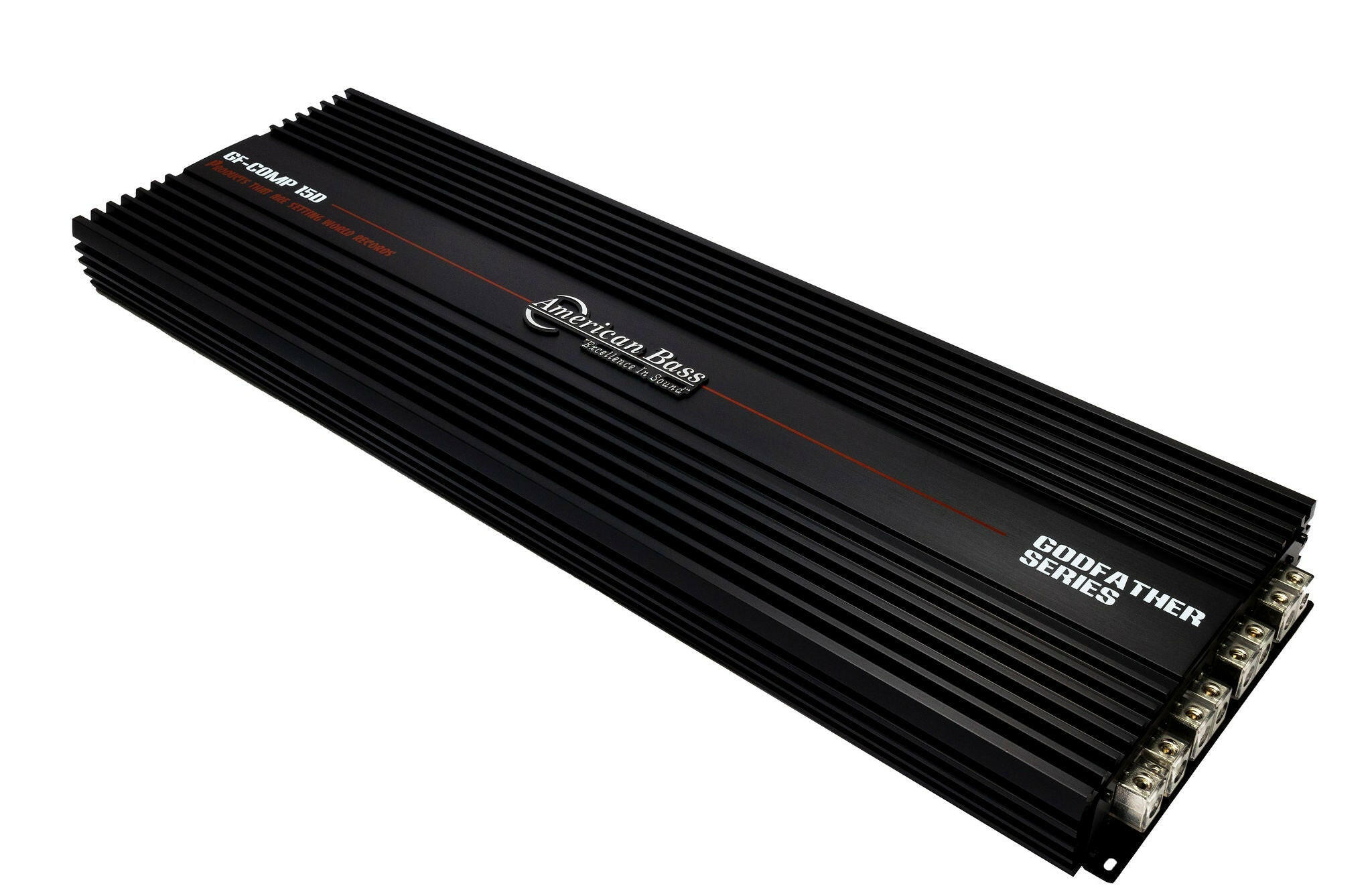 American Bass Power Pack: 2 King 12 Subwoofers + Godfather Comp 15D Amplifier