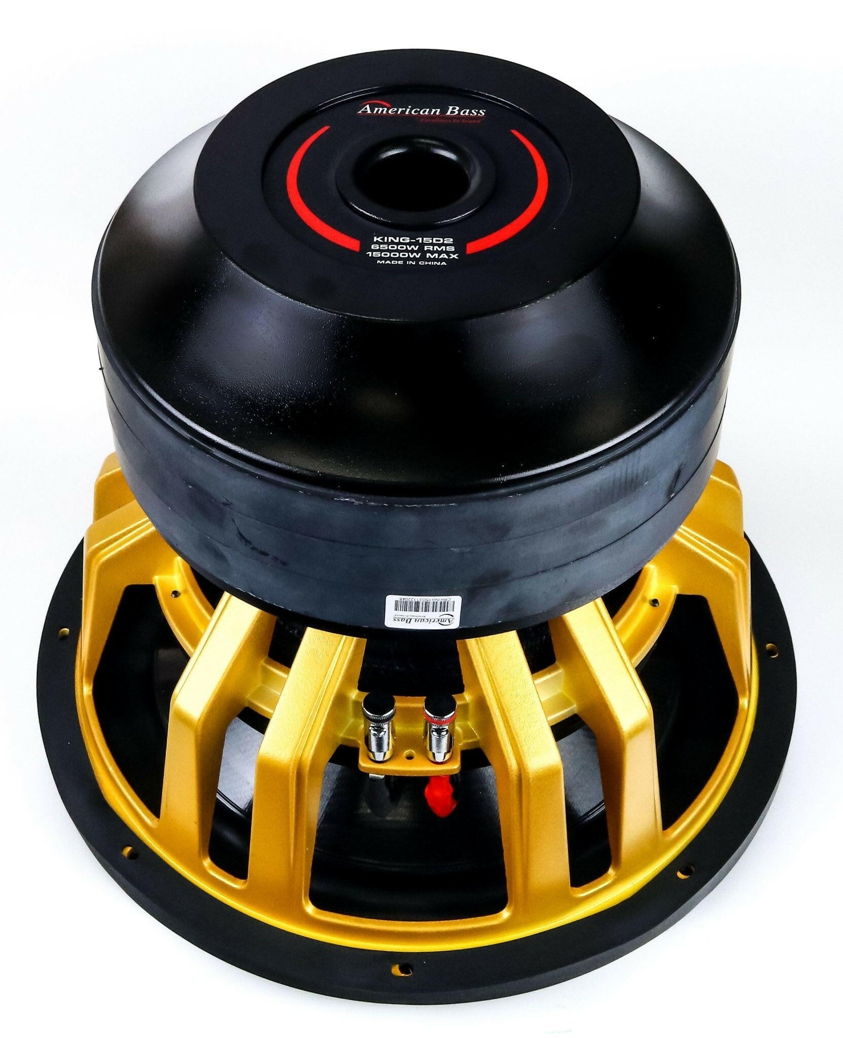 American Bass Power Pack: 2 King 15 Subwoofers + Godfather Comp 15D Amplifier