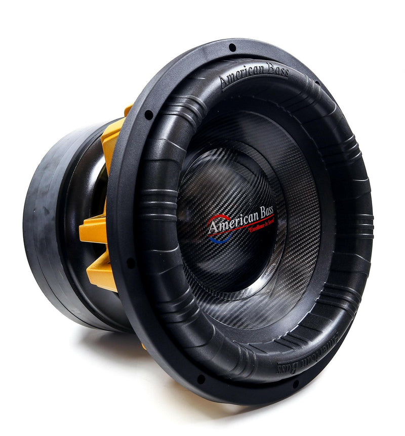 American Bass Power Pack: 2 King 15 Subwoofers + Godfather Comp 15D Amplifier