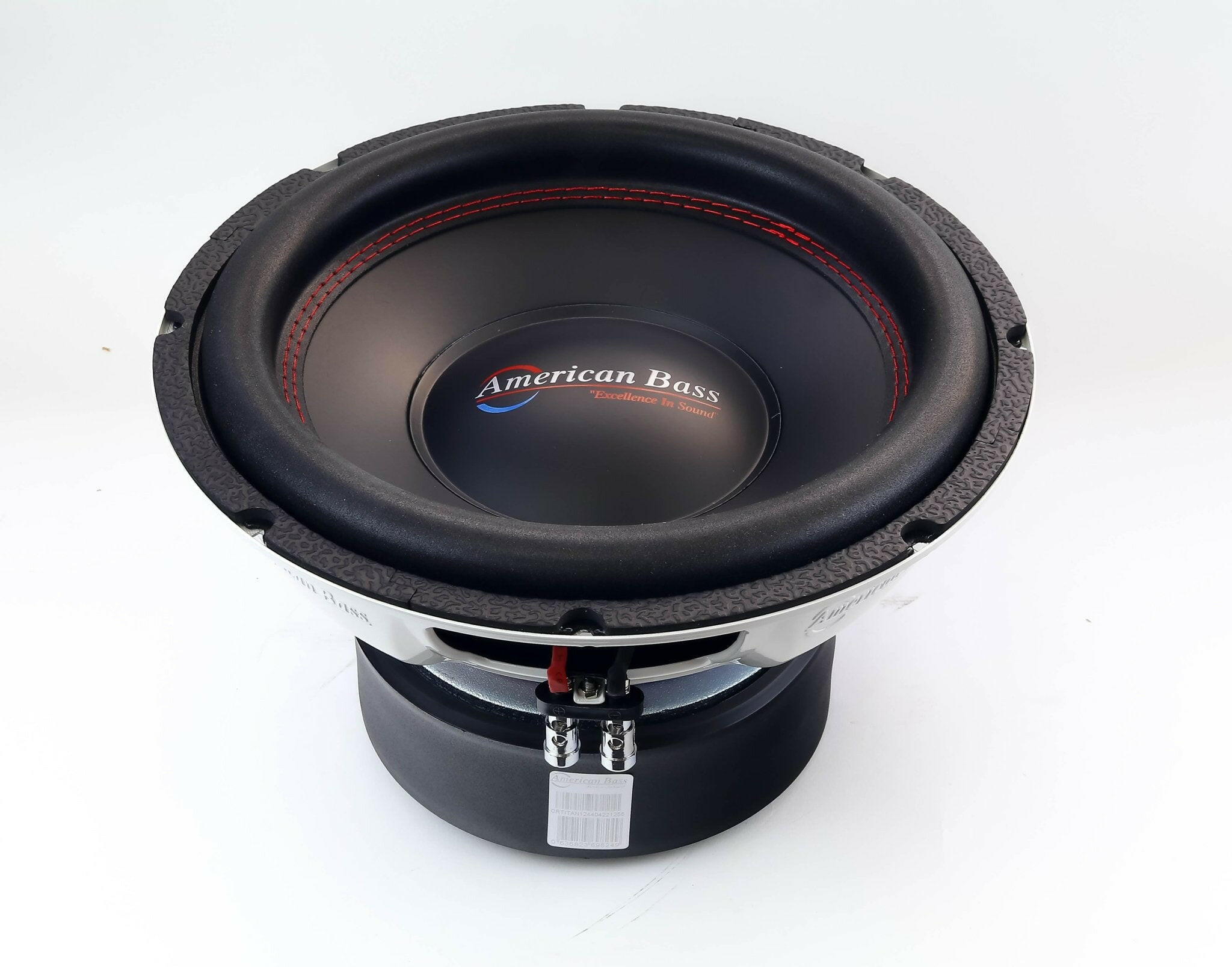 American Bass Power Pack: 2 Titan 1244 Subwoofers + VFL Hybrid 4800.1 Amplifier