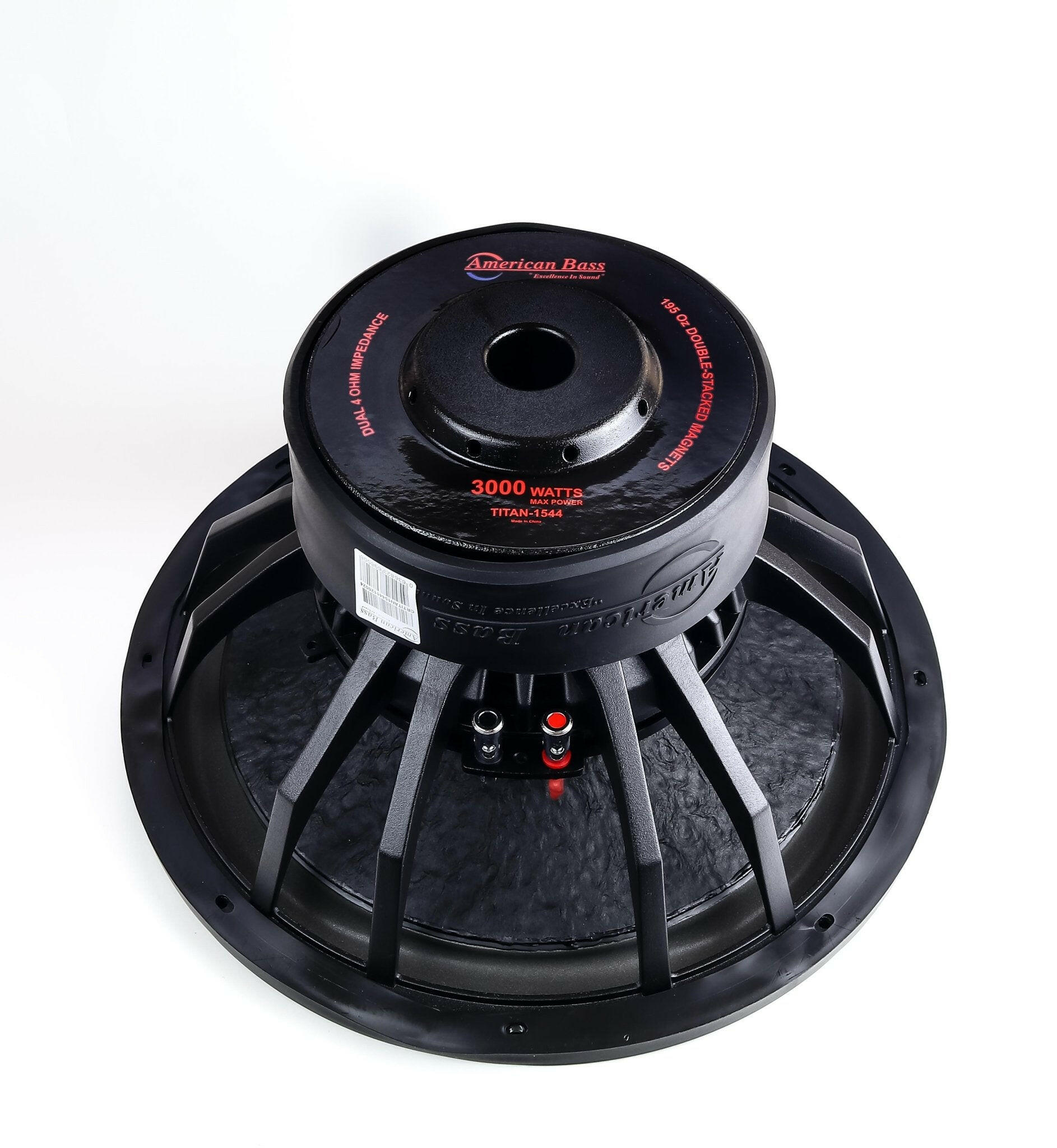 American Bass Power Pack: 2 Titan 1244 Subwoofers + VFL Hybrid 4800.1 Amplifier