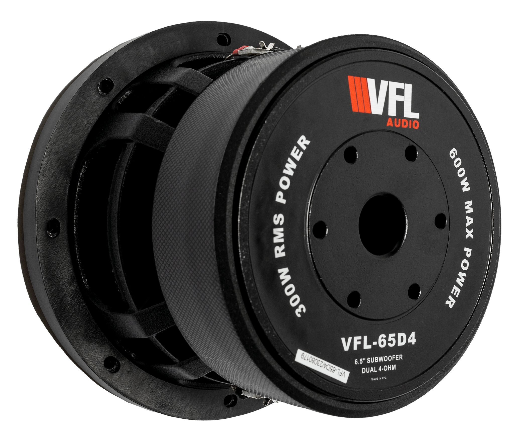 American Bass Power Pack: 2 VFL 65 D4 Subwoofers + VFL Hybrid 2800.1 Amplifier