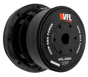 American Bass Power Pack: 2 VFL 65 D4 Subwoofers + VFL Hybrid 2800.1 Amplifier