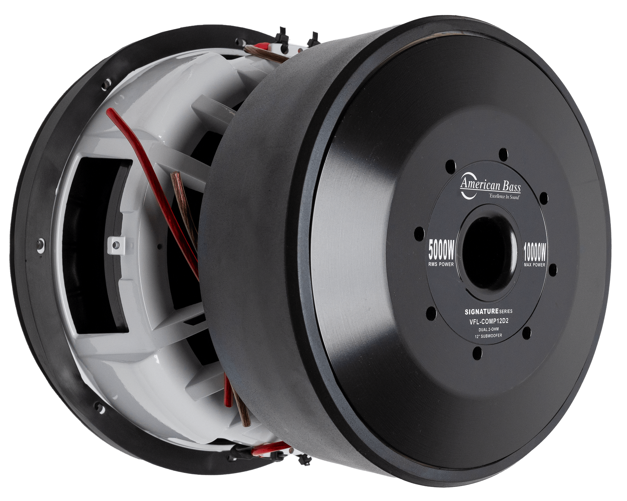 American Bass Power Pack: 2 VFL Comp Signature 12 Subwoofers + Godfather Comp 11D Amplifier