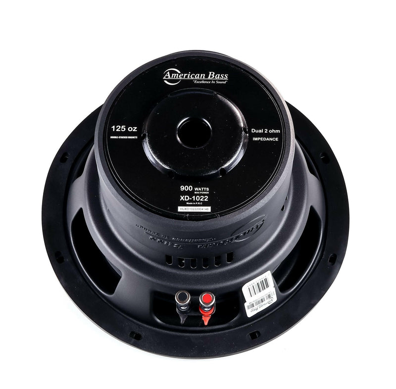 American Bass Power Pack: 2 XD 10 Subwoofers + Godfather 1500.1D Amplifier