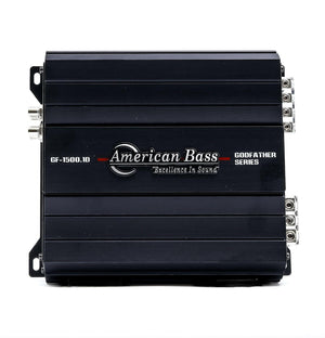 American Bass Power Pack: 2 XD 10 Subwoofers + Godfather 1500.1D Amplifier
