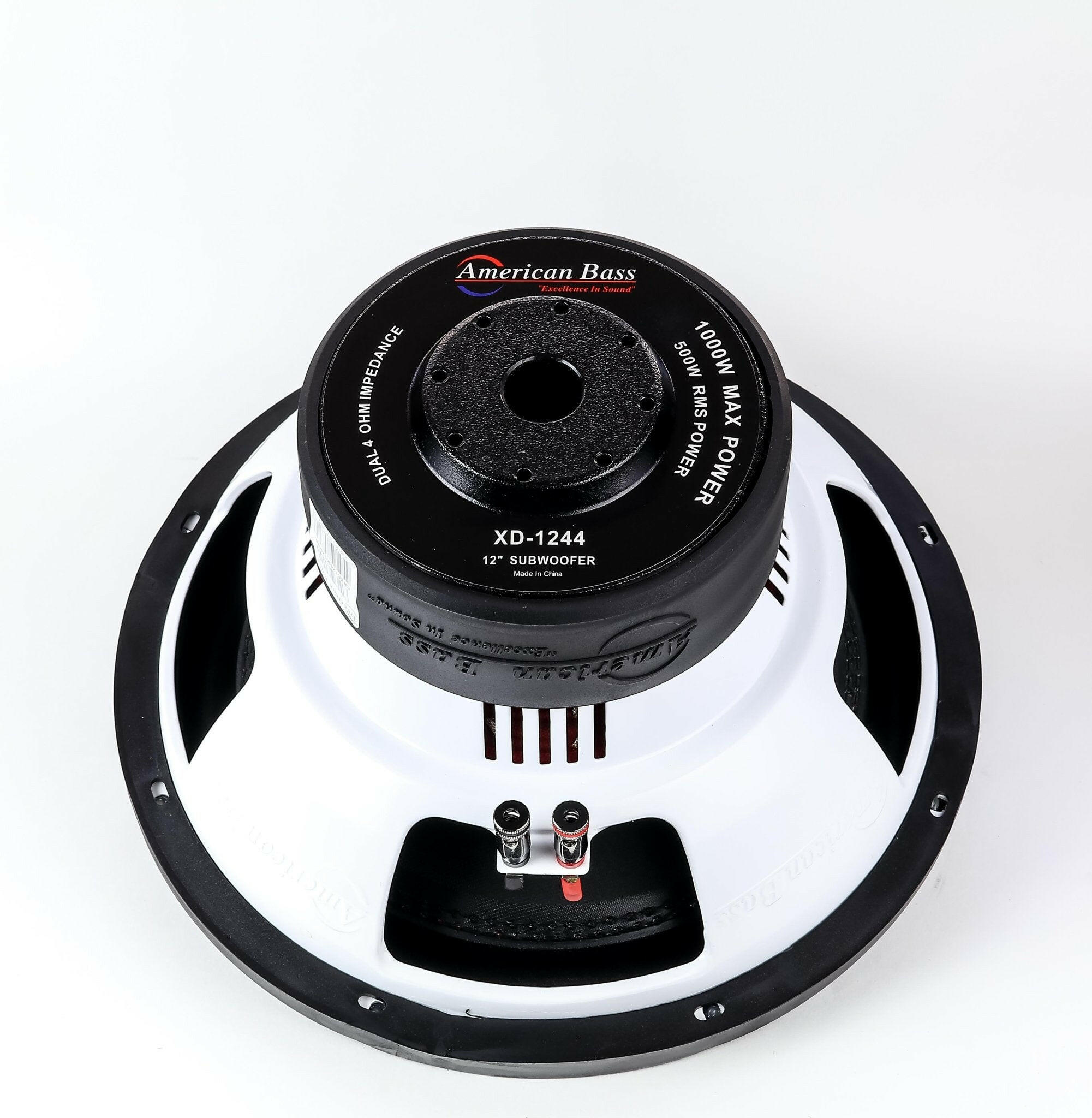 American Bass Power Pack: 2 XD 12 Subwoofers & VFL Hybrid 4800.1 Amplifier