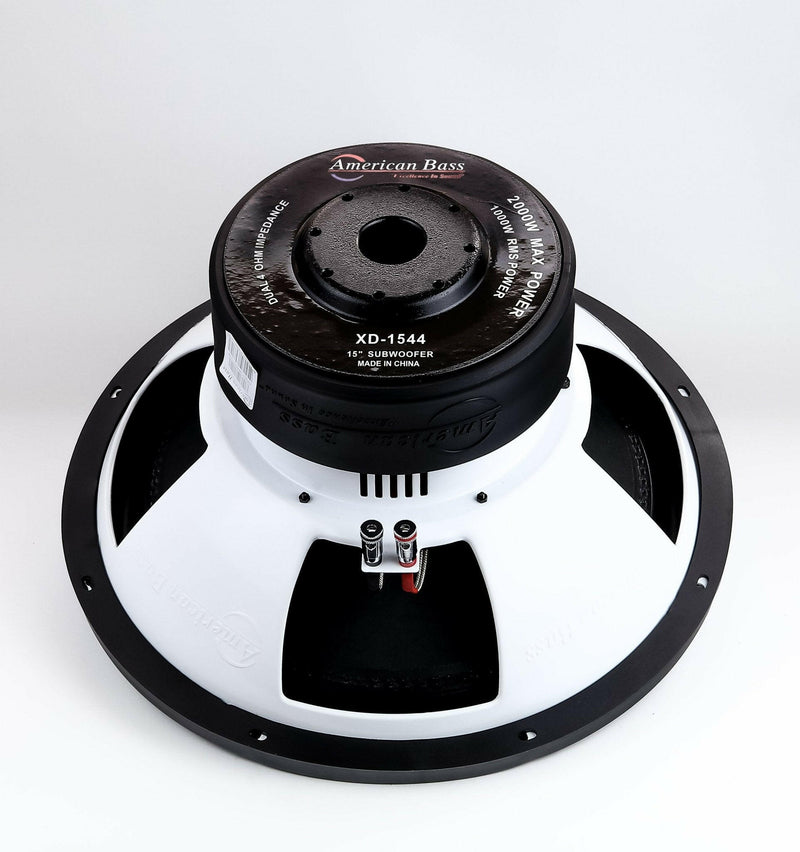 American Bass Power Pack: 2 XD 15 Subwoofers + VFL Hybrid 4800.1 Amplifier