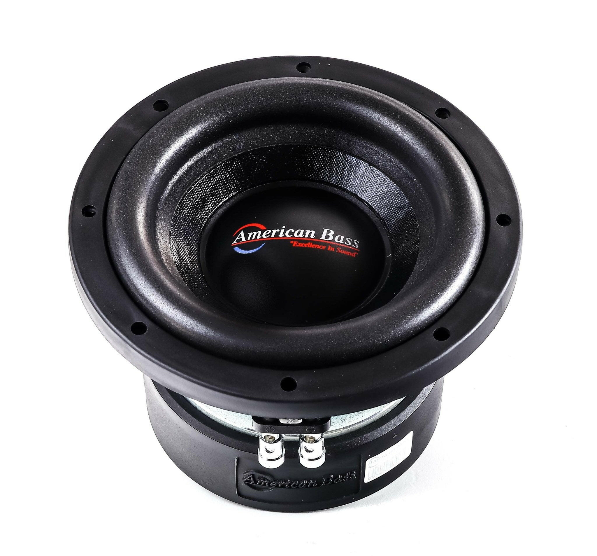 American Bass Power Pack: 2 XD 844 Subwoofers + VFL Stealth 3000.1D Amplifier