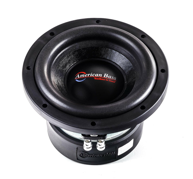 American Bass Power Pack: 2 XD 844 Subwoofers + VFL Stealth 3000.1D Amplifier