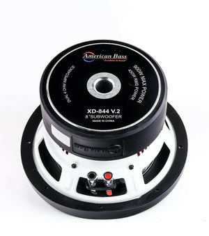 American Bass Power Pack: 2 XD 844 Subwoofers + VFL Stealth 3000.1D Amplifier