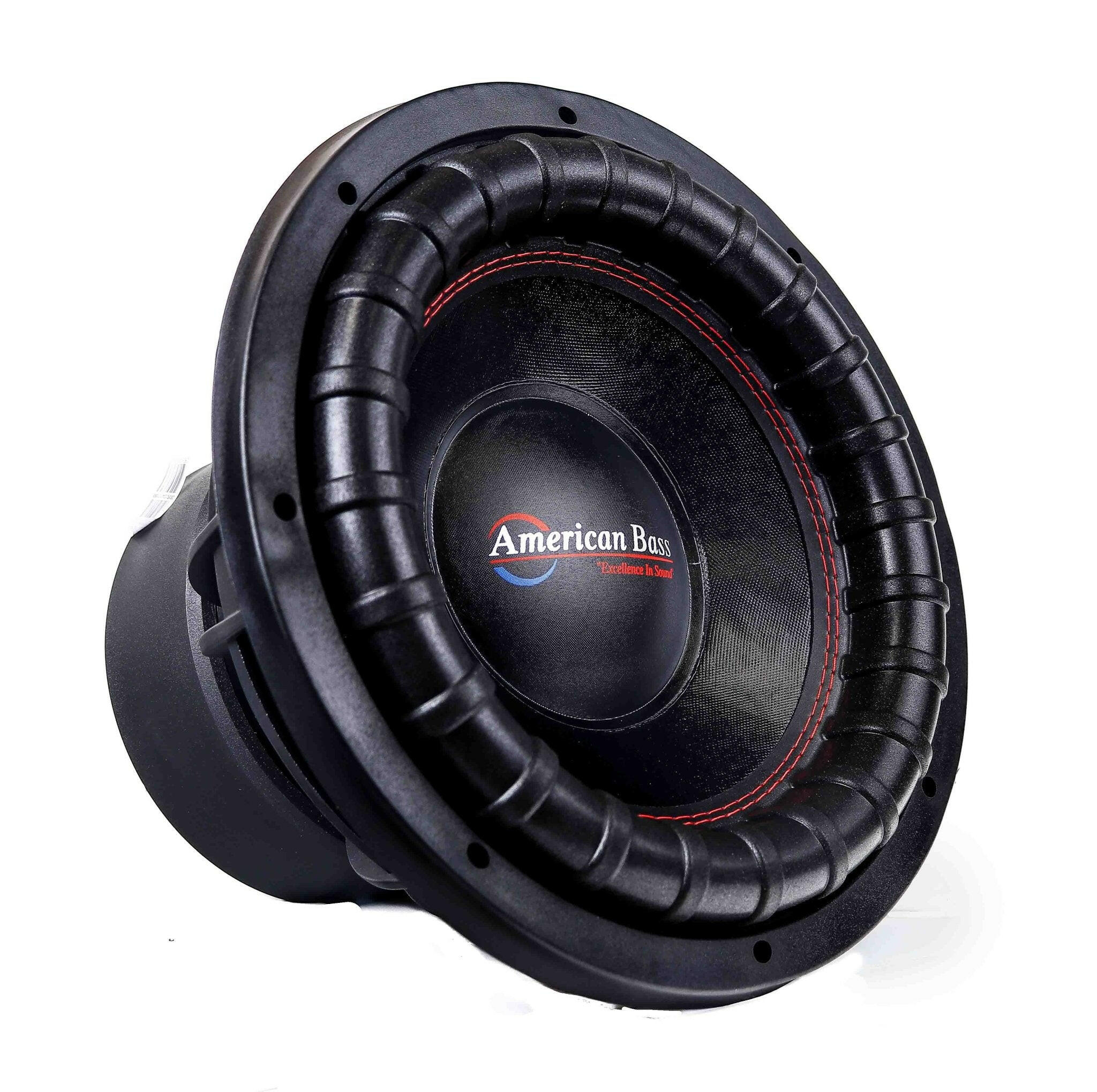 American Bass Power Pack: 2 XFL 12” Subwoofers + VFL Stealth 5500.1D Amplifier Bundle