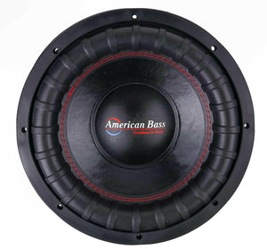 American Bass Power Pack: 2 XFL 12” Subwoofers + VFL Stealth 5500.1D Amplifier Bundle