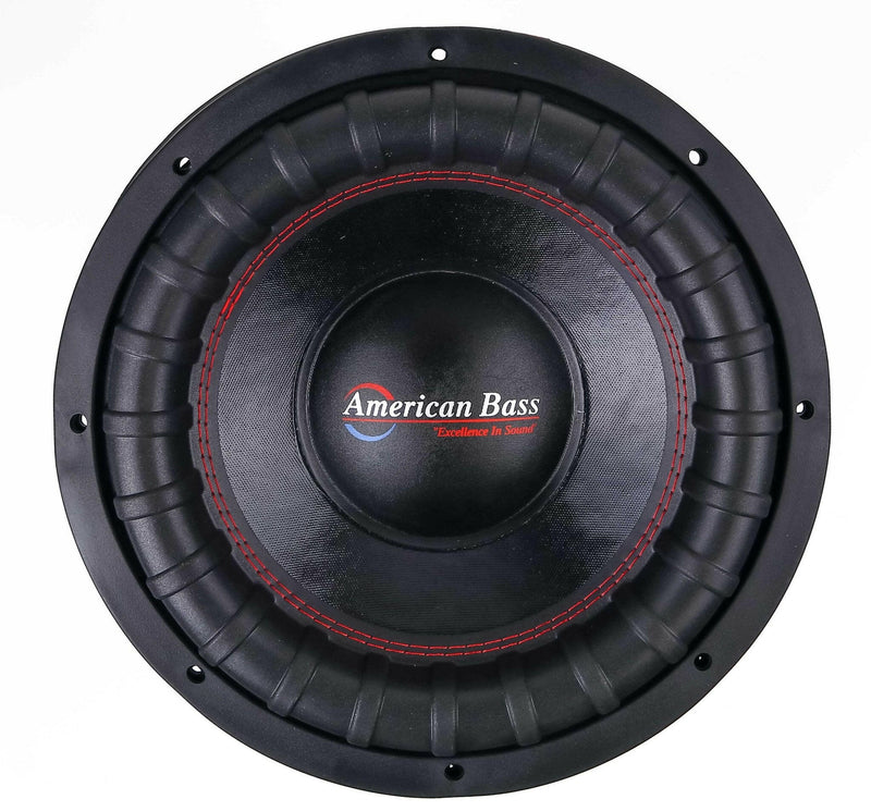American Bass Power Pack: 2 XFL 12” Subwoofers + VFL Stealth 5500.1D Amplifier Bundle