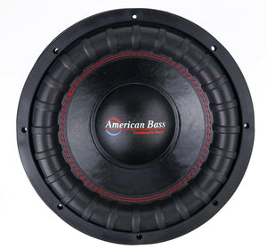 American Bass Power Pack: 2 XFL 15” Subwoofers + VFL Stealth 5500.1D Amplifier Bundle