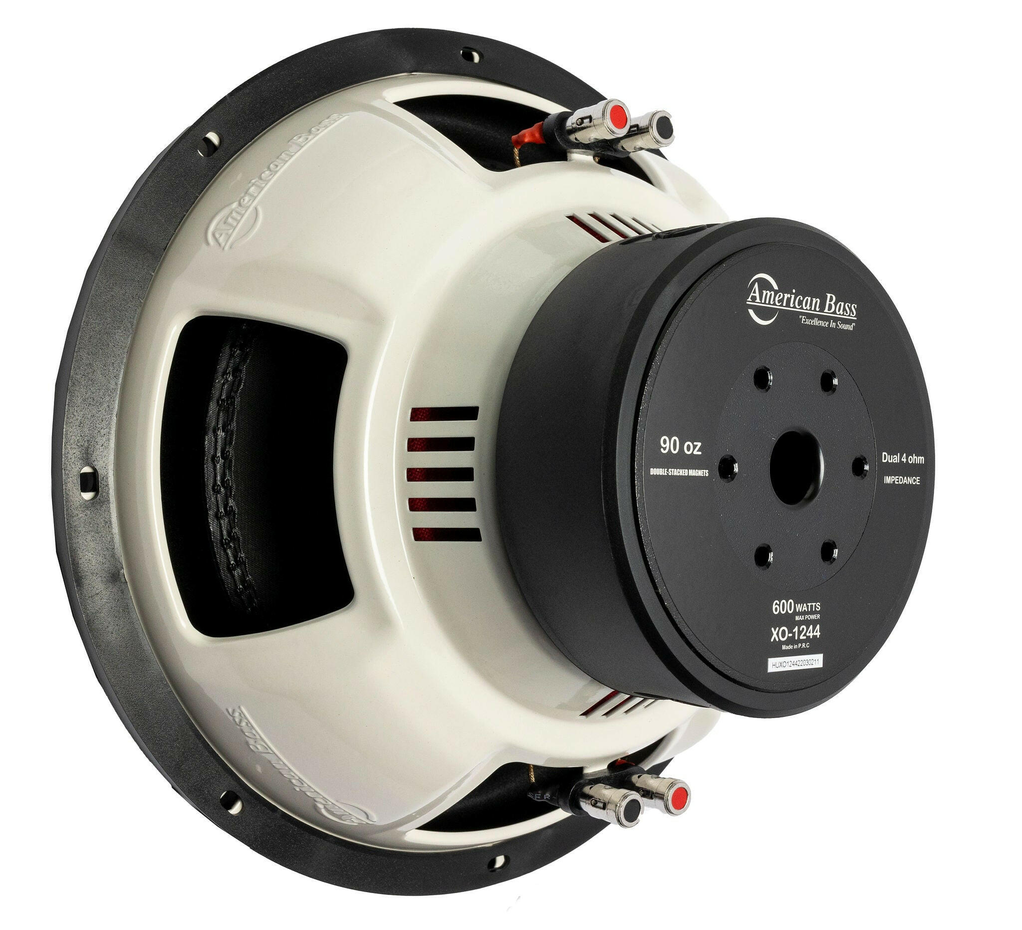 American Bass Power Pack: 2 XO 1244 Subwoofers + VFL Hybrid 2800.1 Amplifier