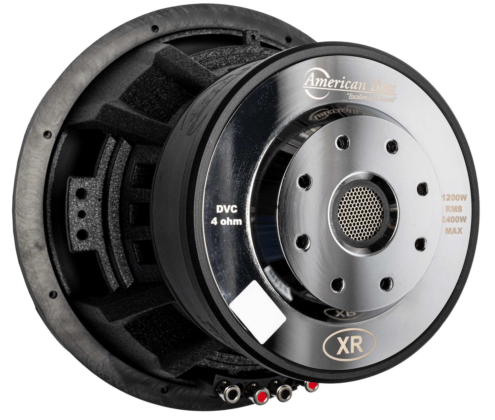 American Bass Power Pack: 2 XR 12 Subwoofers + VFL Hybrid 4800.1 Amplifier