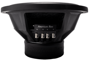 American Bass Power Pack: 2 XR 15 Subwoofers + VFL Stealth 5500.1D Amplifier
