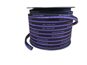 Full Tilt 12 Gauge Purple/Black 100' Tinned OFC Oxygen Free Copper Wire