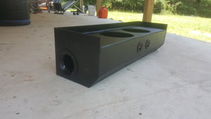 NEW POLARIS RANGER CREW CAB DUAL 10 VENTED SPEAKER BOX