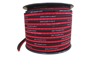 Full Tilt 12 Gauge Red/Black 100' Tinned OFC Oxygen Free Copper Wire