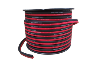 Full Tilt 16 Gauge Red/Black 100' Tinned OFC Oxygen Free Copper Wire