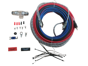 Full Tilt 8 Gauge Red/Black Amp Kit -  OFC Oxygen Free Copper Wire