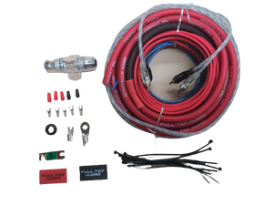 Full Tilt 4 Gauge Red/Black Amp Kit -  OFC Oxygen Free Copper Wire