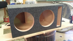 Ported Dual 10 inch Subwoofer Enclosure