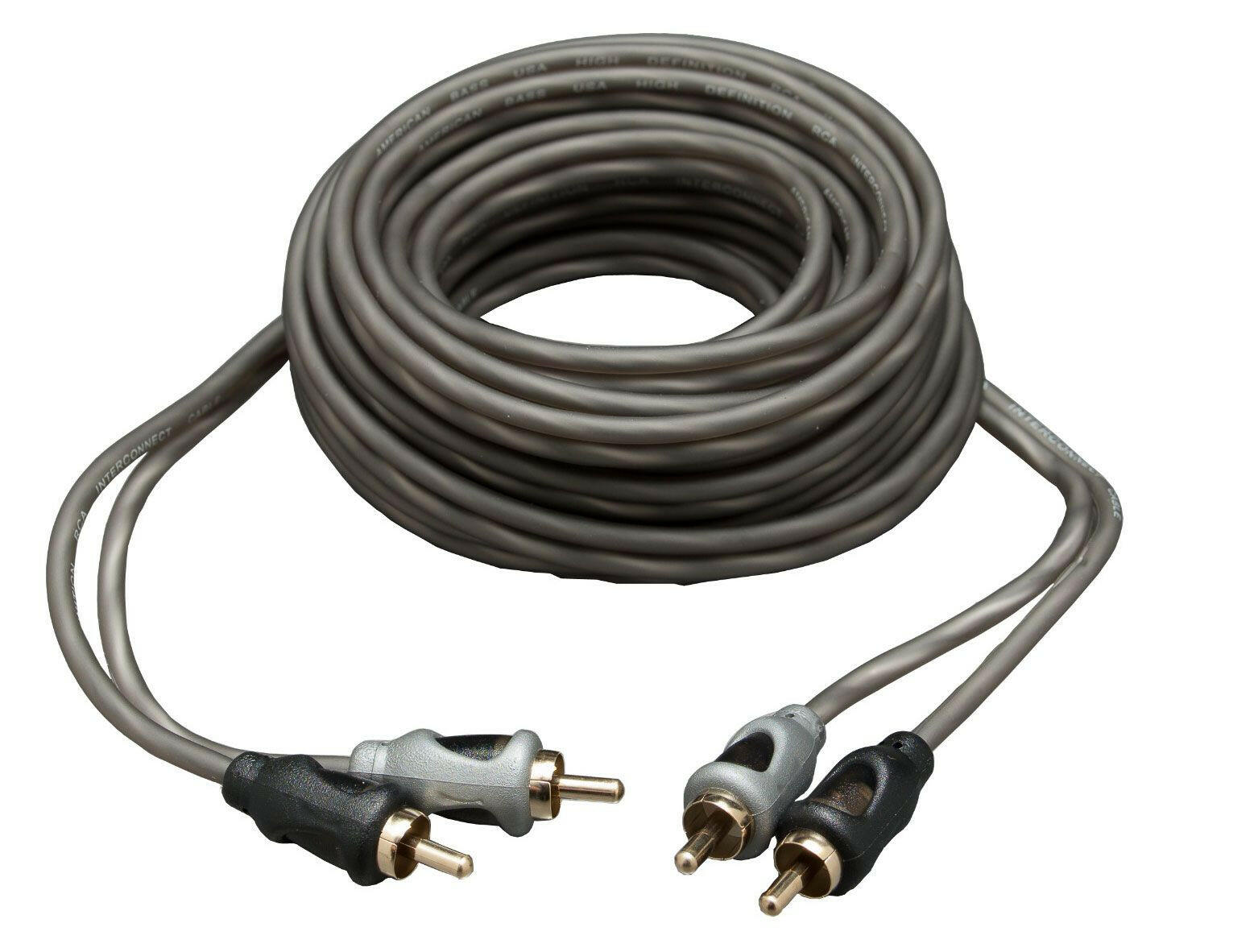 American Bass SQ RCA Cables