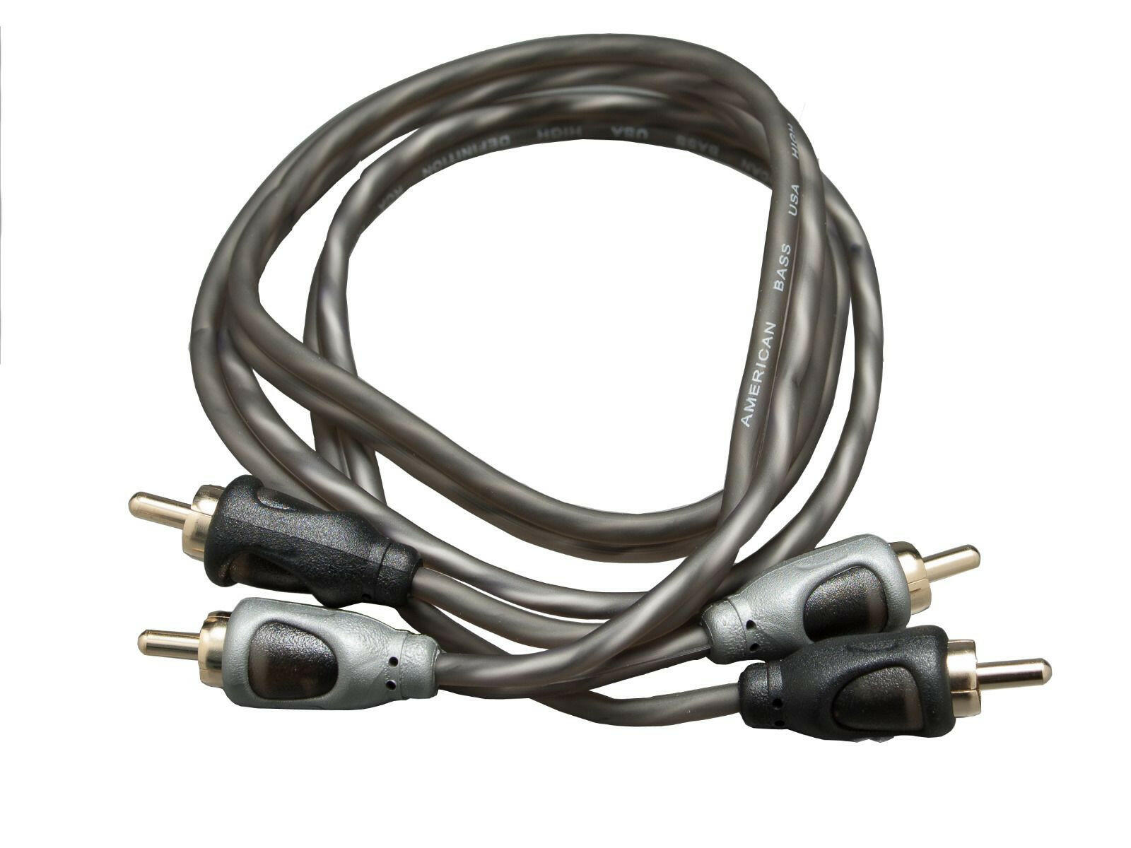 American Bass SQ RCA Cables