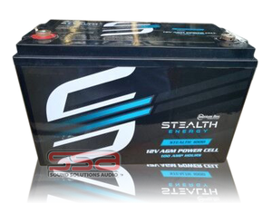 Stealth 1000 (12V100AH) AGM Battery by American Bass