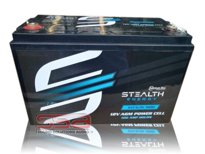 Stealth 1000 (12V100AH) AGM Battery by American Bass