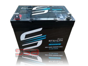 Stealth 750 (12V75AH) AGM Battery by American Bass