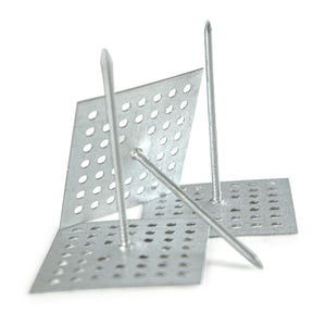 Stick Pin Insulation Hangers (Perforated Base)