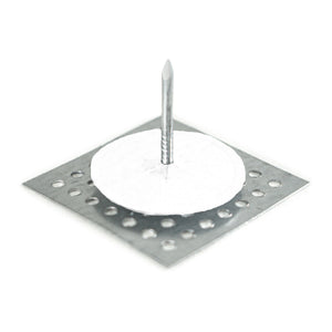 Stick Pin Insulation Hangers (Perforated Base)