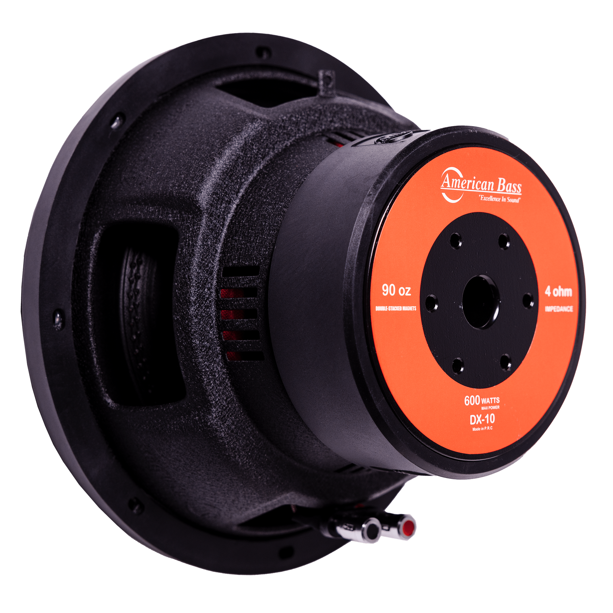 DX 10″  Car Subwoofer | 300 Watts RMS | Single Voice Coil 4 Ohm - Version 2
