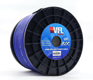VFL Audio VFL 1/0 Gauge OFC Wire 50ft Roll