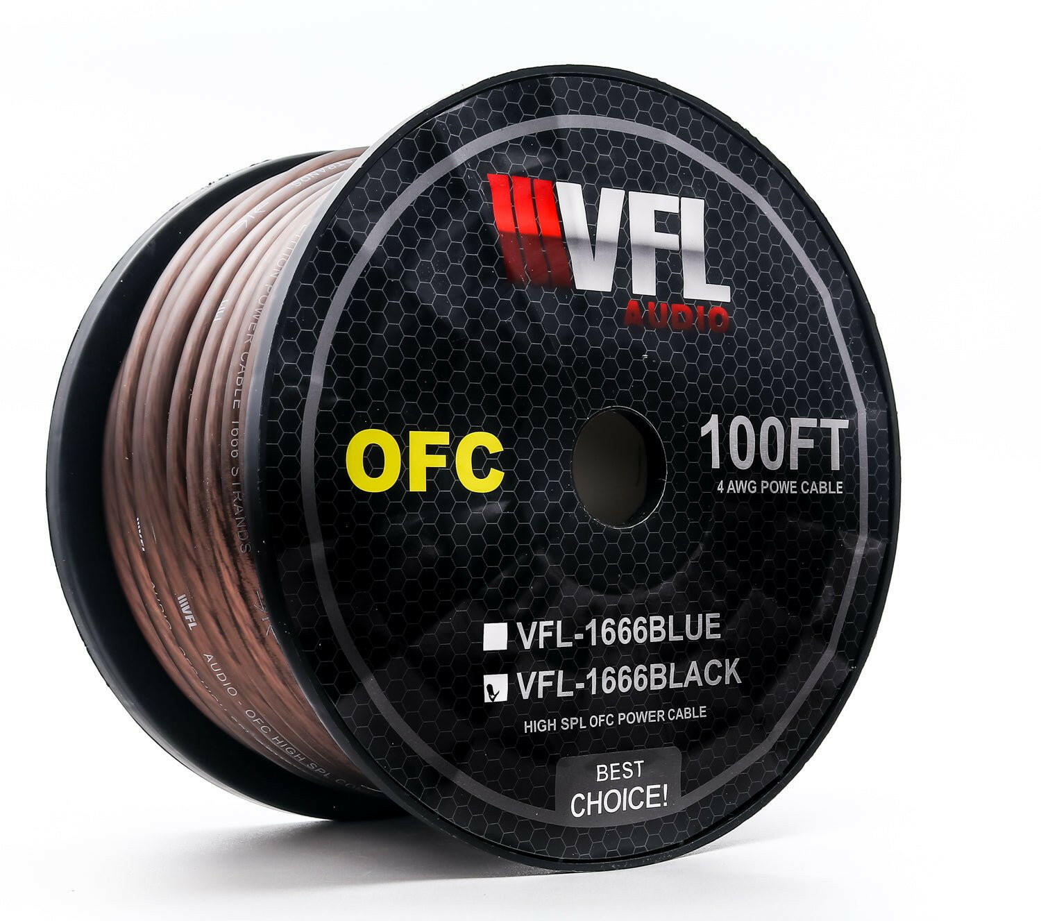 VFL Audio VFL 4 Gauge OFC Wire 100ft Roll