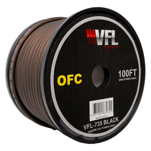 VFL Audio VFL 8 Gauge OFC Wire 100ft Roll