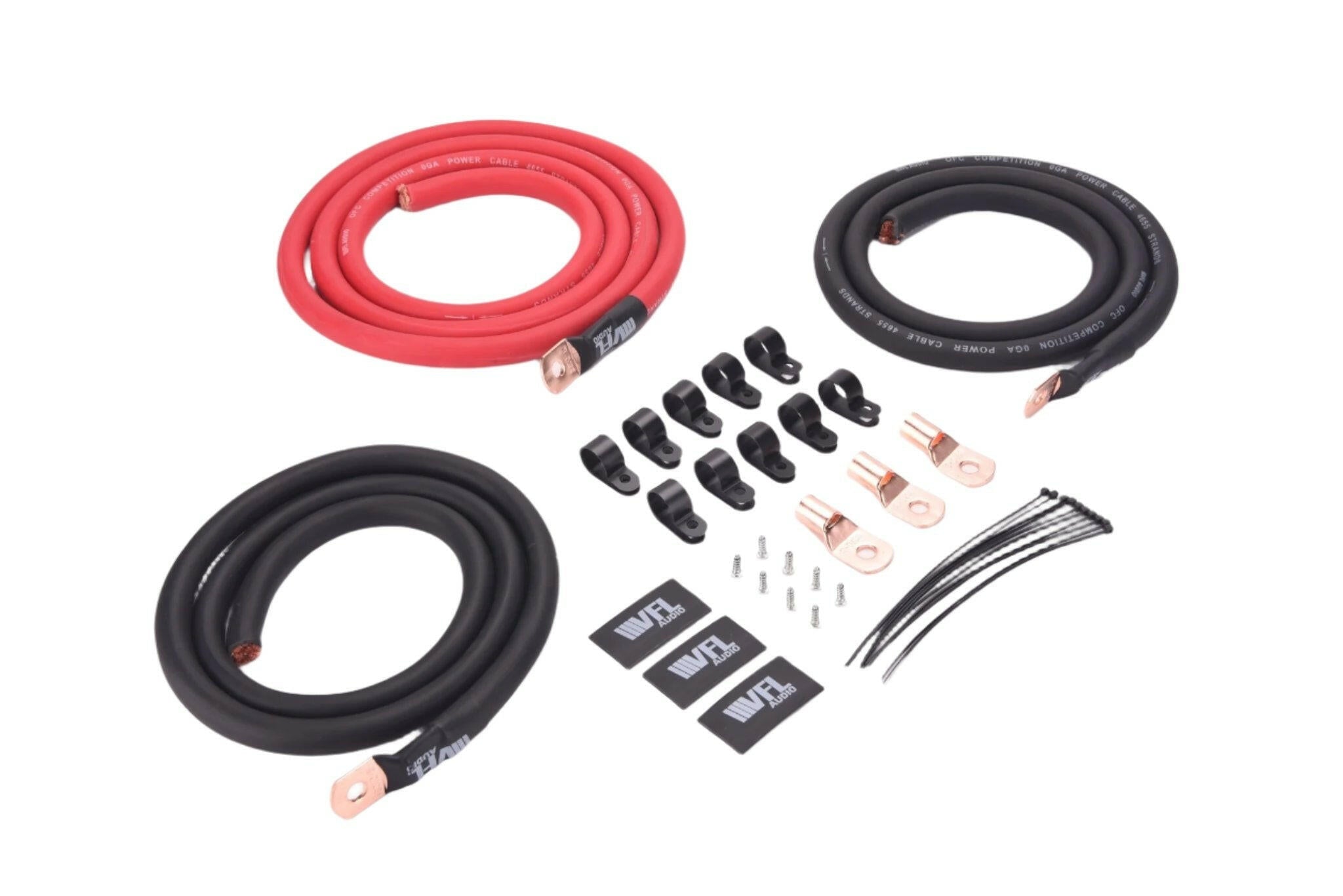VFL Audio VFL Audio BIG3 100% Oxygen-Free Copper 0 Gauge Amplifier Kit