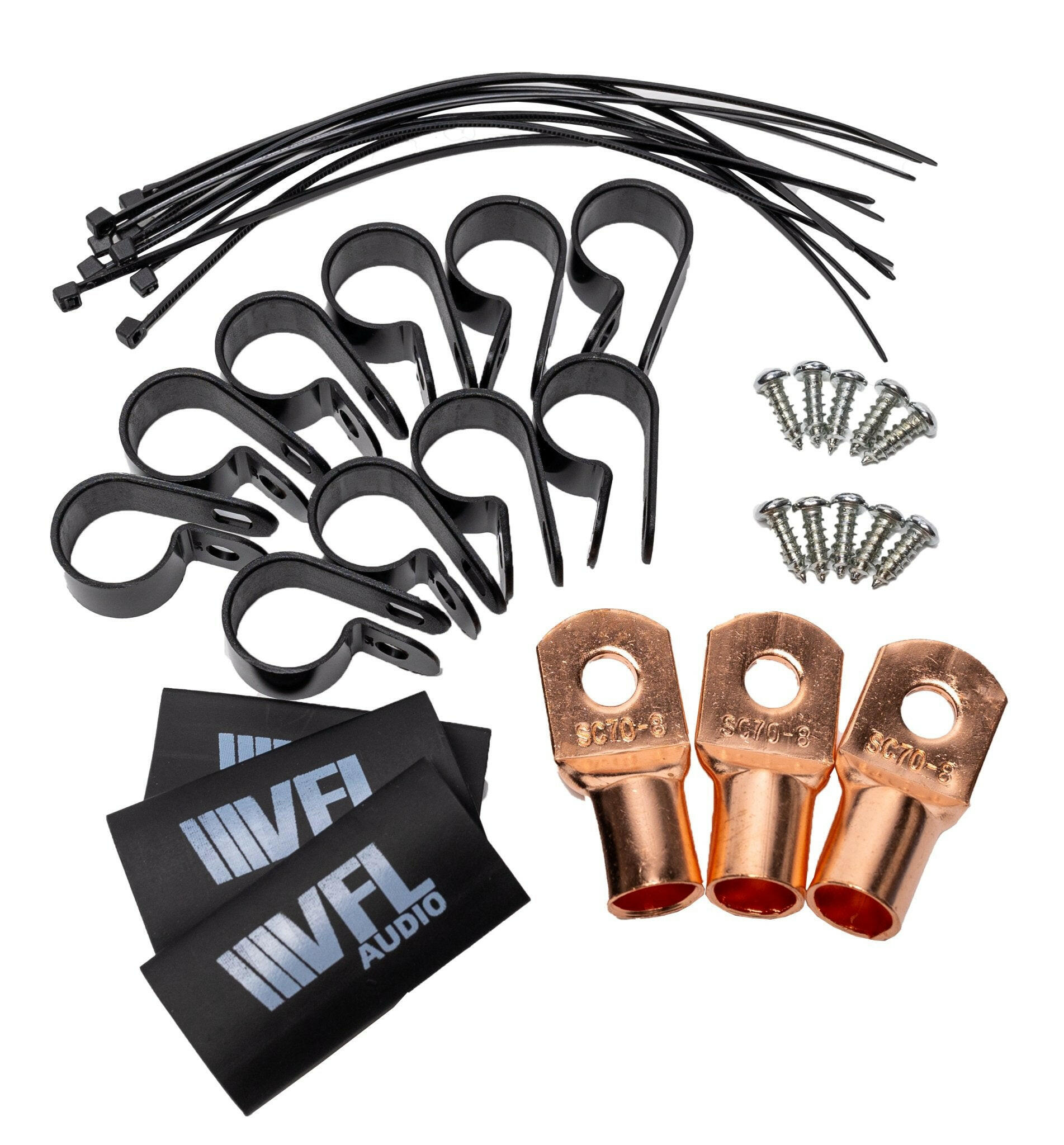VFL Audio VFL Audio BIG3 100% Oxygen-Free Copper 0 Gauge Amplifier Kit