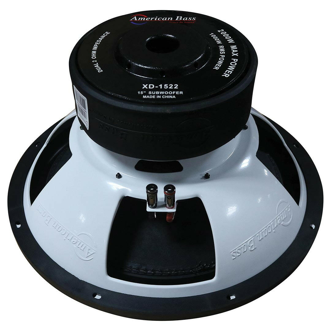XD 15″ Car Subwoofer | 1000 Watts RMS | Dual Voice Coil 2 Ohm   Version 2